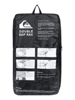 Quiksilver QS Double Rap Rax - Barres De Toit Souples Pour Planche De Surf -Quiksilver egl0raprax quiksilverp kvj0 bck1