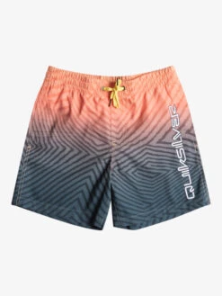 Quiksilver Everyday Warped Logo 14" - Short De Bain Pour Garçon 8-16 Ans
