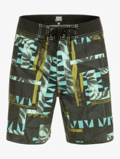 Quiksilver Blank Canvas Gregg Kaplan Scallop 18" - Boardshort Pour Homme -Quiksilver eqybs04794 quiksilverv kvj6 frt1